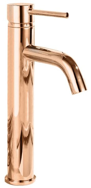 Rubinetto da lavabo Rea Lungo Rose Gold High