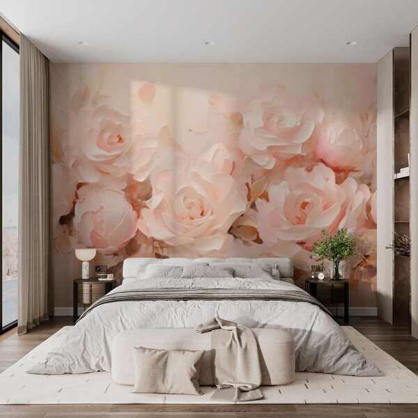 Carta da parati Le rose, Carta da parati Buffer, w05335 : Uwalls.it
