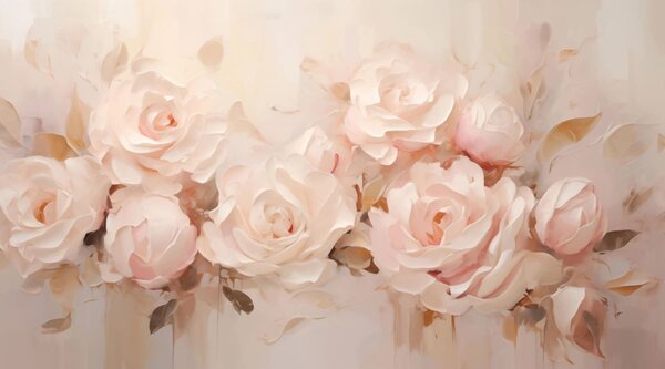 Carta da parati Le rose, Carta da parati Buffer, w05335 : Uwalls.it