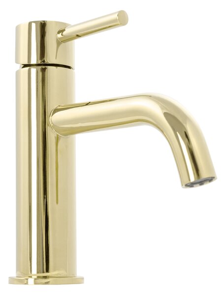 Rubinetto da lavabo Rea Lungo L. Gold Low