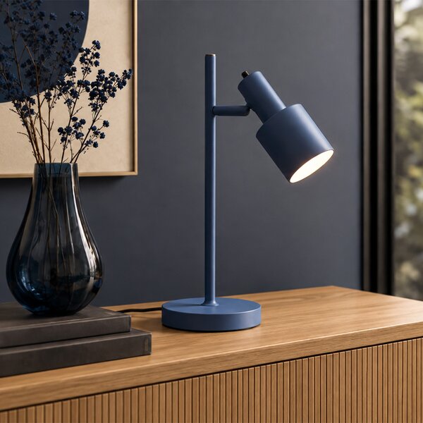 Lampada da tavolo moderna blu - Stijn