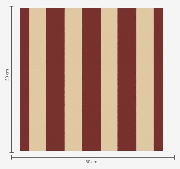 Carta da parati Righe verticali rosse e beige, Parati geometrica classici, Parati geometrica a righe classici, a01179 : Uwalls.it
