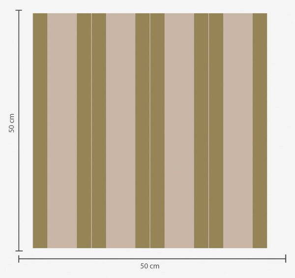 Carta da parati Righe verticali color oliva e beige, Parati geometrica classici, Parati geometrica a righe classici, a01181v2 : Uwalls.it