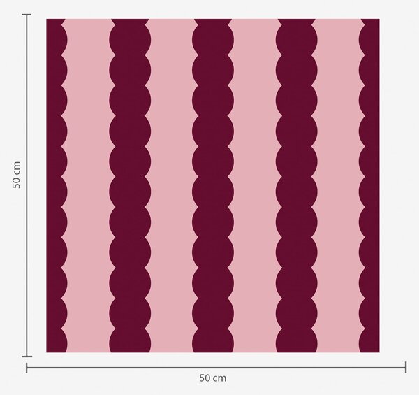 Carta da parati Righe ondulate color bordeaux in stile, Parati geometrica classici, Parati geometrica a righe classici, a01182v5 : Uwalls.it