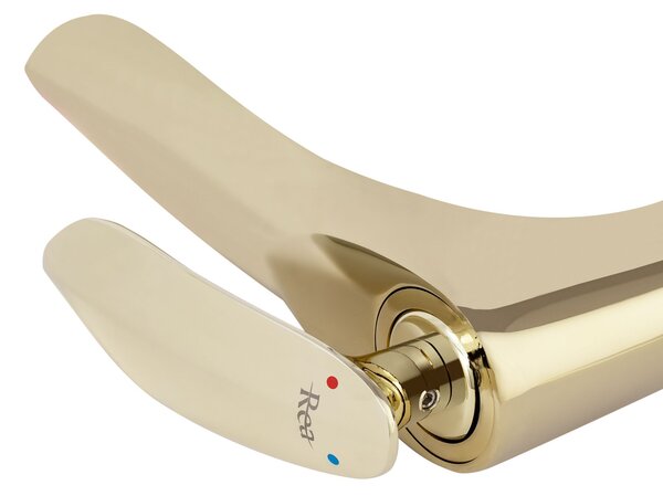 Rubinetto da lavabo Rea Orbit Gold Low