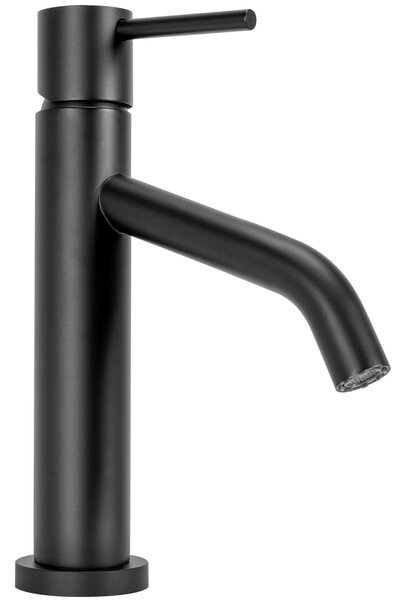 Rubinetto da lavabo Rea Level Black low