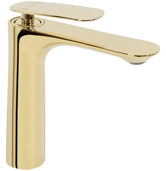 Rubinetto da lavabo Rea Berg Gold low