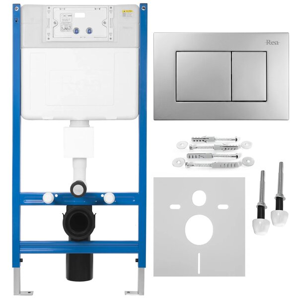 Telaio WC da incasso K011A-Q Rea J Satin
