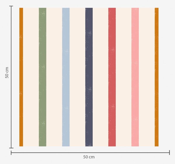 Carta da parati Strisce vivaci multicolori su sfondo chiaro, Parati geometrica classici, Parati geometrica a righe classici, a01184 : Uwalls.it