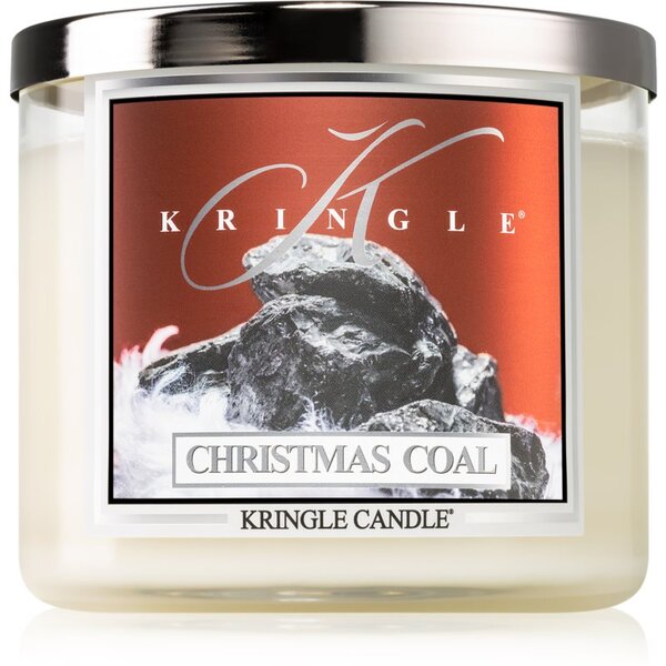 Kringle Candle Christmas Coal candela profumata 411 g