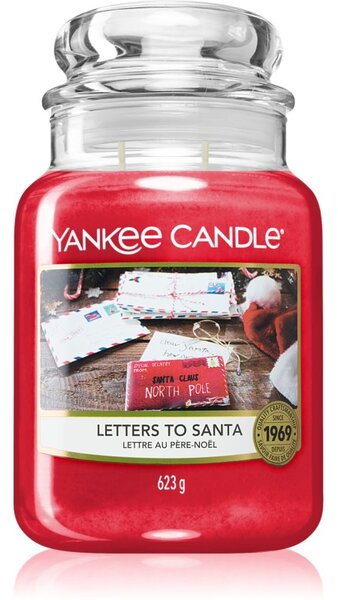 Yankee Candle Letters To Santa candela profumata 623 g