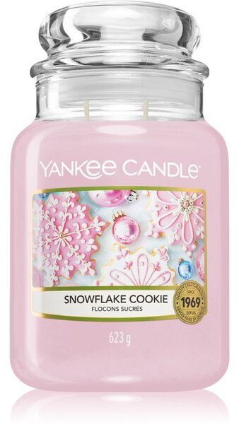 Yankee Candle Snowflake Cookie candela profumata Classic grande 623 g