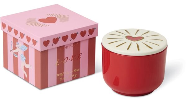 Paddywax Charmed Wild Fig & Rose candela profumata con coperchio 226 g