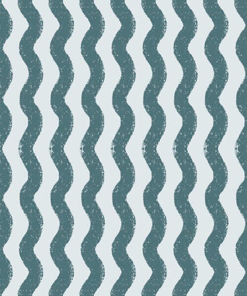 Carta da parati Motivo ondulato color verde acqua scuro su, Parati geometrica classici, Parati geometrica a righe classici, a01188v3 : Uwalls.it
