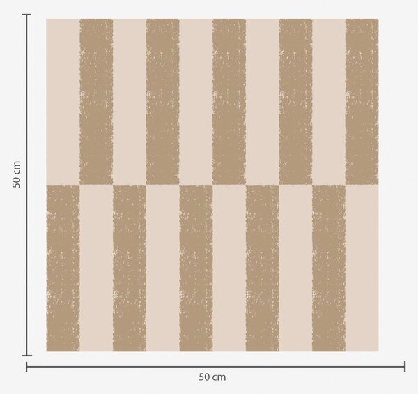 Carta da parati Righe verticali marroni su sfondo beige, Parati unica, a01190v2 : Uwalls.it