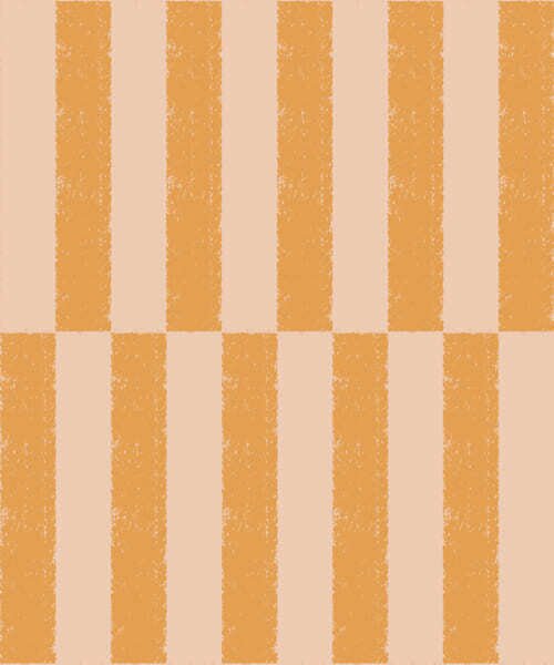 Carta da parati Righe verticali arancioni su sfondo beige, Parati unica, a01190v3 : Uwalls.it