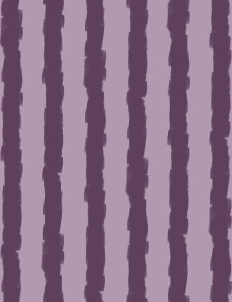Carta da parati Pennellate verticali viola su sfondo lilla, Parati unica, a01191v3 : Uwalls.it