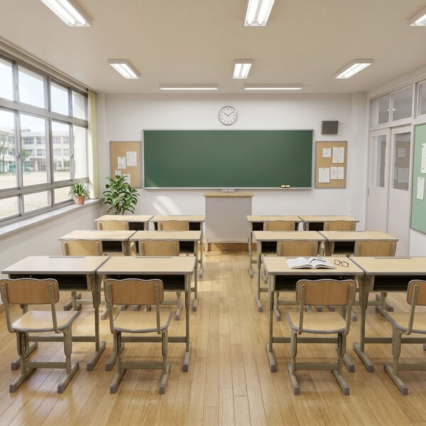 HOMCOM Banco Scuola con Sedia per Bambini 6-12 Anni Altezza Regolabile, Vano Contenitore e Portapenne, Acciaio e MDF, Color Legno|Aosom