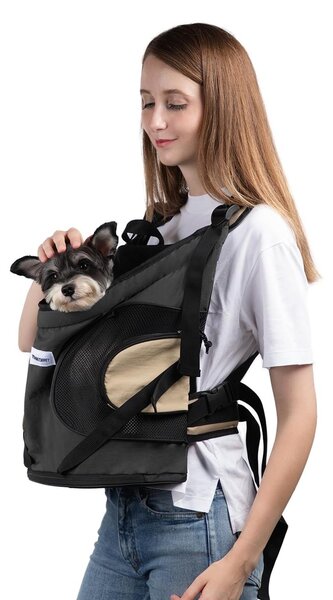 Omgoods - Borsa trasportino per cani di piccola e media taglia e per gatti
