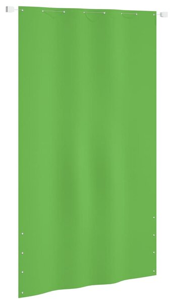 Paravento per Balcone Verde Chiaro 140x240 cm in Tessuto Oxford