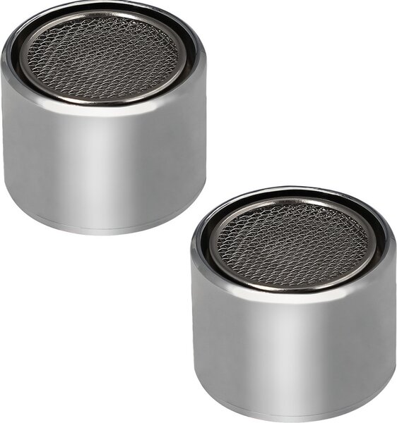 Filtro aeratore per rubinetto / monocomando F22 (2 pezzi) Filtro aeratore per rubinetto, salva acqua, diffusore per rubinetto, aeratore economizzatore