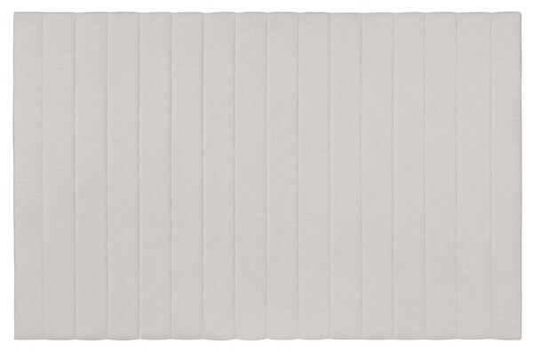 Testata letto in tessuto beige naturale L170 cm NEHA