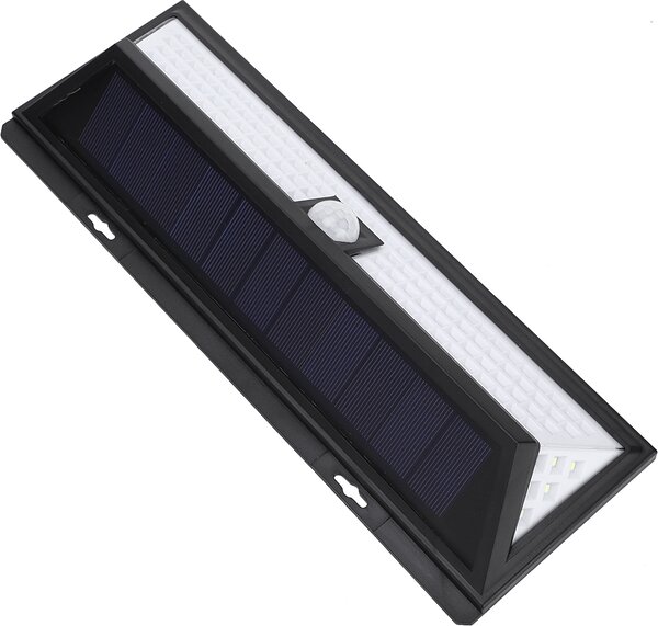 Applique solare, sensore di movimento alimentato ad energia solare, luce di movimento solare, applique solare ad induzione, luce alimentata ad energia solare, luce da giardino a LED