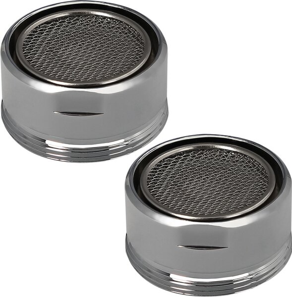 Aeratore per rubinetto / monocomando M24 (2 pezzi) Filtro aeratore per rubinetto, salva acqua, diffusore per rubinetto, aeratore economizzatore