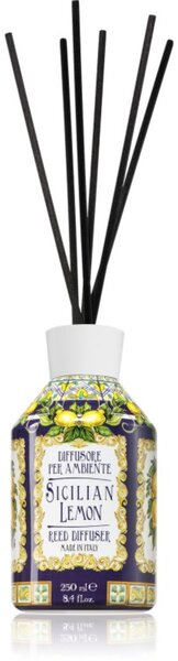 Rudy - Le Maioliche Sicilian Lemon diffusore di aromi con ricarica 250 ml