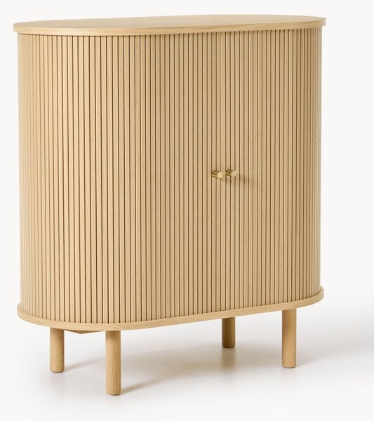 Credenza bar con frontale millerighe Calary