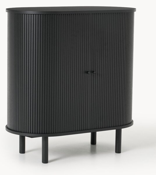 Credenza bar con frontale millerighe Calary