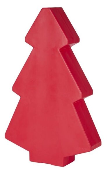 Slide lightree lampada realizzata in polietilene disponibile in molte misure e più finiture, colore rosso, dimensione cm 130 x 30 altezza 200