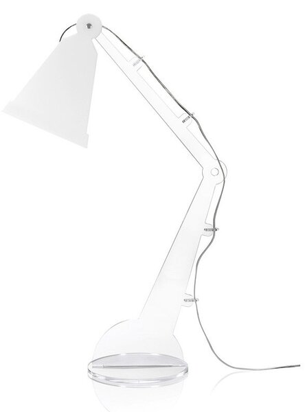 Iplex design tecno led lampada da tavolo in plexiglass