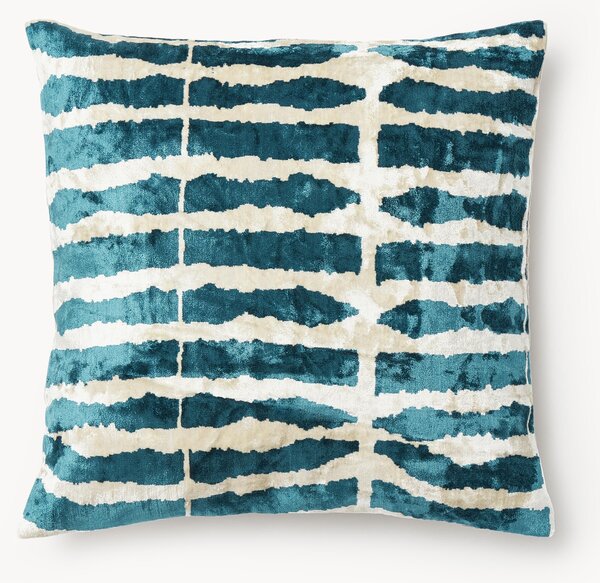 Copricuscino in viscosa con motivo jacquard tessuto Dejan