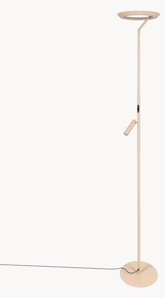 Lampada da terra fatta a mano a LED con luce regolabile Celeste