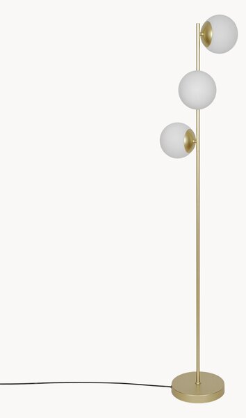 Lampada da terra con paralumi in vetro soffiato Lilly