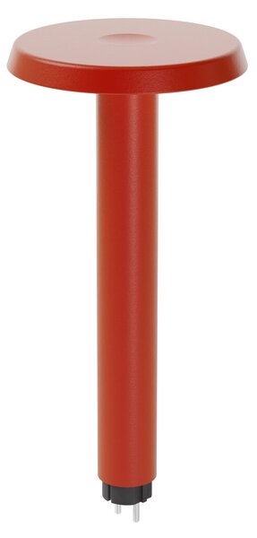 Lampada da tavolo NOMAD LAMP 02, rosso chiaro, 32 cm NOMAD COLLECTION, NOMAD LAMP 02, dimmerabile, Rosso, Soggiorno, Alluminio, Design