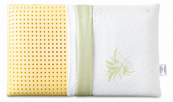 Cuscino Memory tessuto ALOE VERA