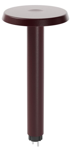 Lampada da tavolo NOMAD LAMP 02, rosso scuro, 32 cm NOMAD COLLECTION, NOMAD LAMP 02, dimmerabile, Rosso, Soggiorno, Alluminio, Design