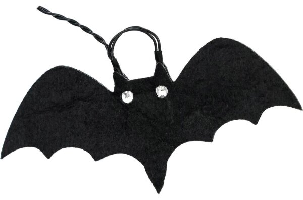 Retlux - Catena luci LED decorativa HALLOWEEN 10xLED/2xAA/bianco caldo 1,3m pipistrelli