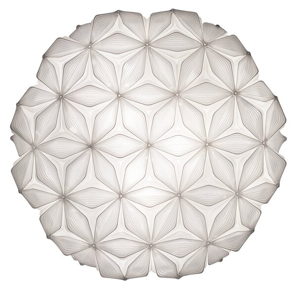 Plafoniera Slamp, C'EST LA VIE, dimmerabile, Bianco, Soggiorno, Plastica, Design