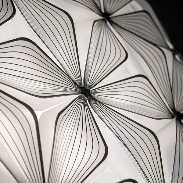 Lampada a sospensione Slamp, C'EST LA VIE, dimmerabile, Nero, Soggiorno, Plastica, Design