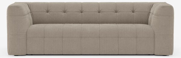 Mosaic Divano 3 e 4 posti modulare in bouclé: capitonné e design in te