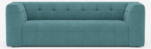 Mosaic Divano 3 e 4 posti modulare in bouclé: capitonné e design in te