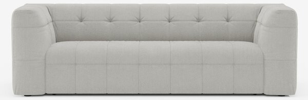 Mosaic Divano 3 e 4 posti modulare in bouclé: capitonné e design in te