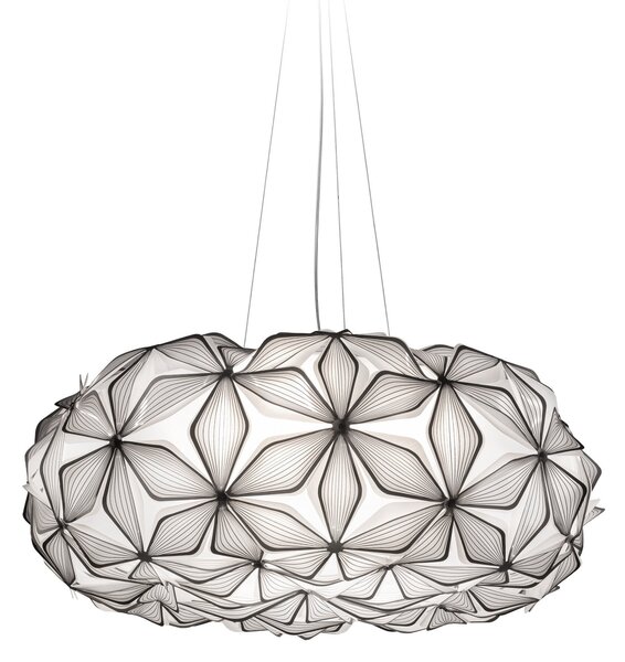Lampada a sospensione Slamp, C'EST LA VIE, dimmerabile, Nero, Soggiorno, Plastica, Design