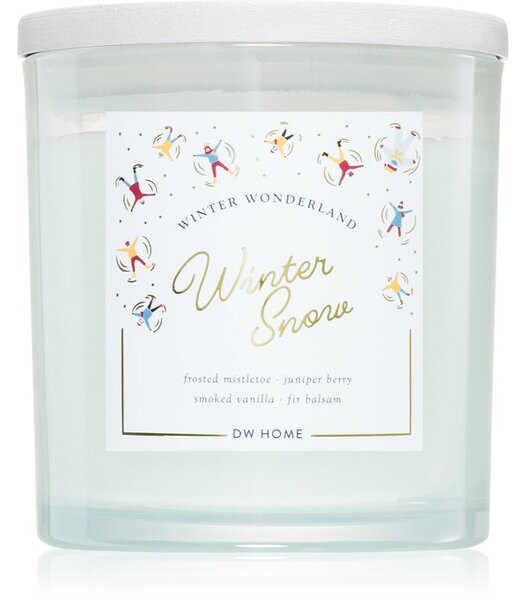 DW Home Winter Wonderland Winter Snow candela profumata 374 g