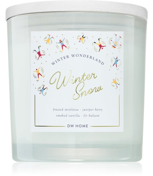 DW Home Winter Wonderland Winter Snow candela profumata 510 g