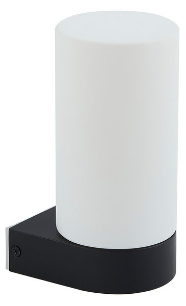 Applique da parete Lucande, Basolo, dimmerabile, Bianco, Bagno, Moderno