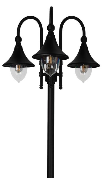 Lampade da esterno Norlys, Nero, Terrazza, Alluminio